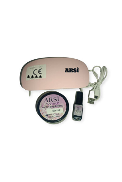 ARSİ Uv Dip Reçine Hobi Seti (tel çiçek yapımı için)