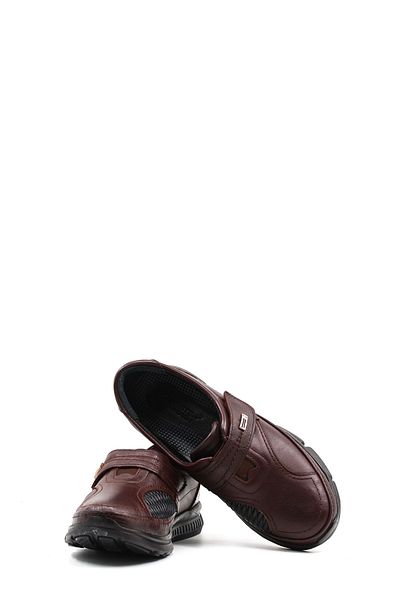 Ayakkabıhane Genuine Leather Inside and Outside Brown Women's Casual Daily Shoes Ah08138261709