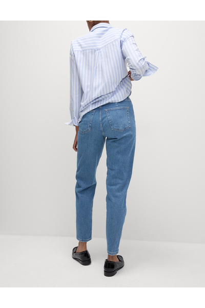 Marks & Spencer Yüksek Bel Mom Jean Pantolon