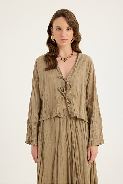 Sevilen Tekstil بلوزة سحق التعادل