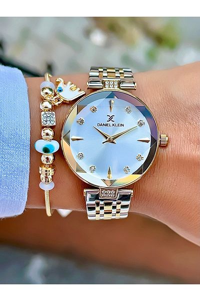 Daniel Klein Waterproof Women's Wristwatch with Calendar Function