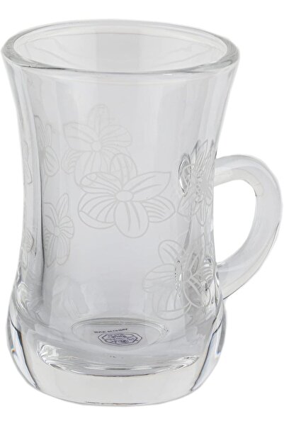 ALSAIF Al Saif Tea Cups Set With Saucers, 12 Pieces, Multicolor, Ceramic