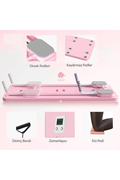 ELAMOUR Pilates Board | Çok Amaçlı Reformer Pilates