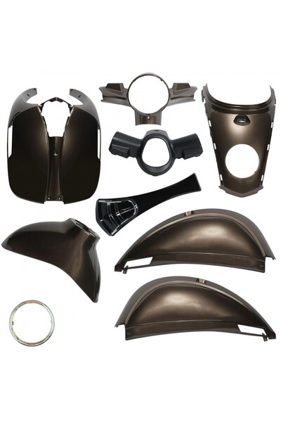 monero Kuba Blueberry Kahverengi Kaporta Seti Boyalı Aksam Motospartan