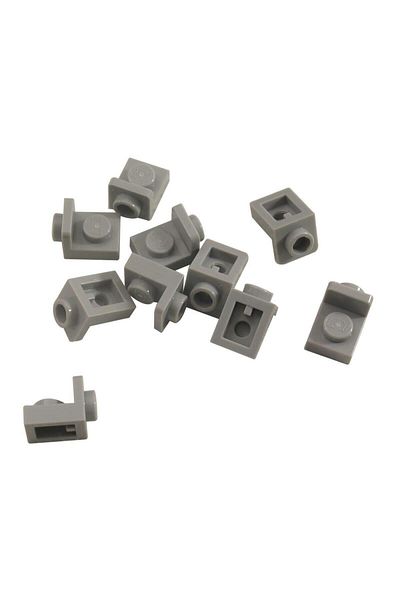 LEGO Original Custom Moc Creator Reverse Connecting Piece Bracket 1 X 1 Light Gray 4 Pieces Will Be Sent