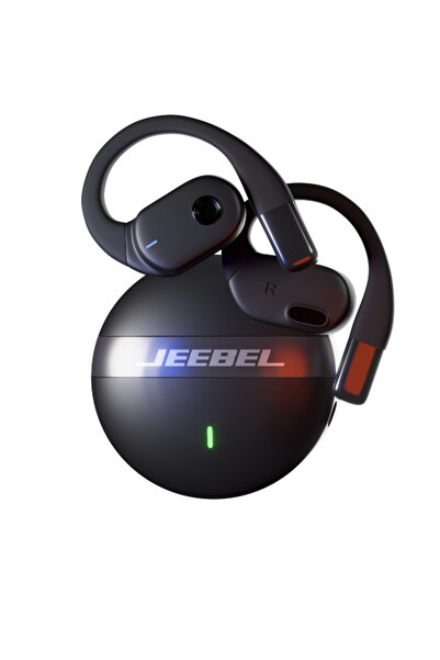 Jeebel | سماعات أذن لاسلكية OWS مزودة بتقنية بلوتوث 5.3، وشحن USB-C، وتصنيف I...