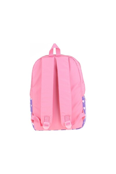 KAUKKO K1491 Soft Floral Backpack (Rose)