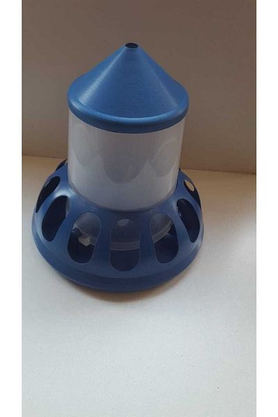 TEKPLAST Chick Food Bowl 2 Kg & Chick Drinker 1.5 Lt (For Chick Food Bowl, Quail And Other Winged Animals)
