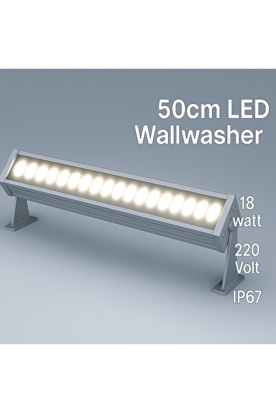 DEHALUX LED LIGHTING SOLUTIONS 50cm 18w Led Wallwasher Naturel Beyaz 4000k | ...
