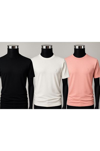 VAD Crew Neck 3-Piece Men's T-Shirt