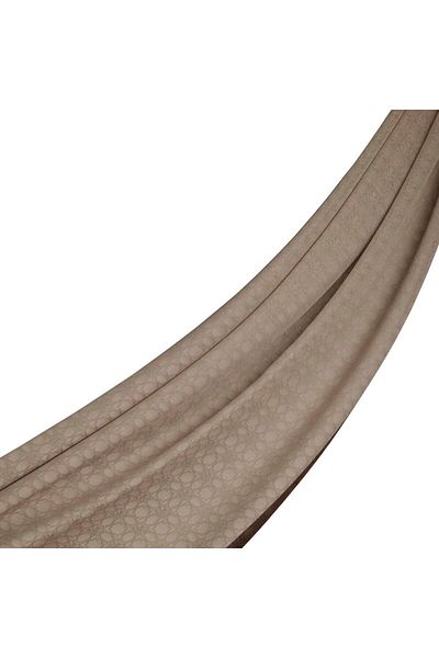 ipekevi Σάλι με μοτίβο Four Seasons Monogram 04356-mink