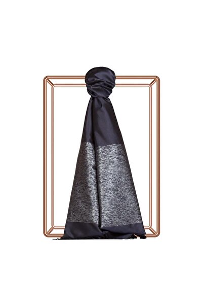 ipekevi Душес Симлі Шовковий Шаль 04089-Синій