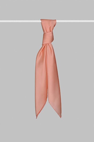 ARMANDA Σατέν Μεταξωτό Φουλάρι 4444-ανοιχτό Σολομό