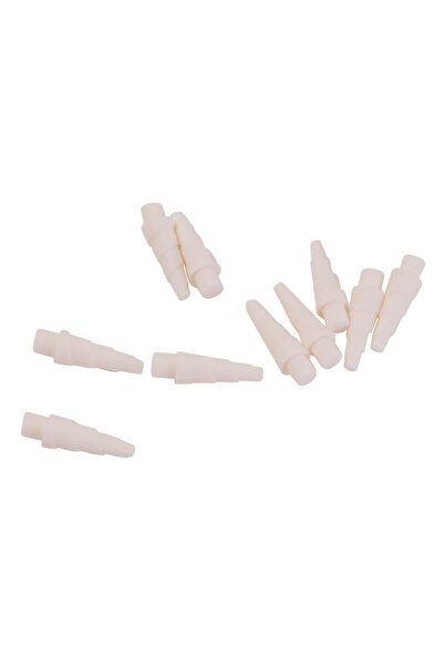 LEGO ملحق Creator Moc Custom Horn Unicorn Horn أبيض سيتم إرسال قطعتين