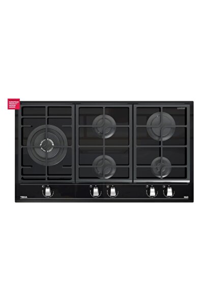 Teka ExactFlame Cam Gazlı Ocak 90 cm GZC 95320 XBC