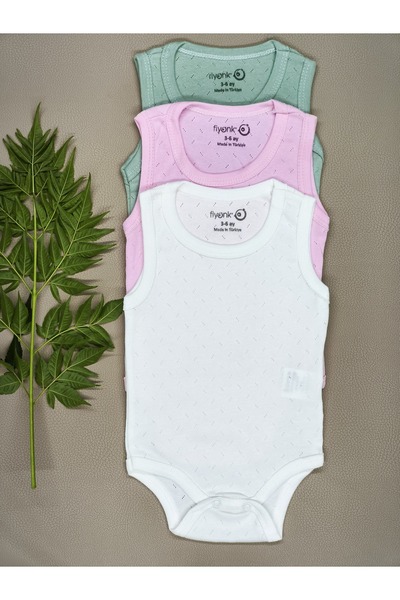 vieso 100% قطن، 3 قطع من قماش مكيف للجسم للأطفال