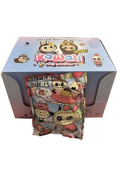 OEM Promo Package: Labubu Surprise Plush Keychain