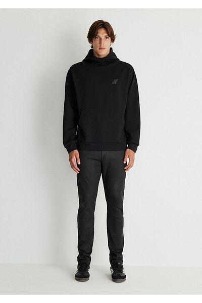 Mavi Black Hooded Sweatshirt - 0S10287-71379