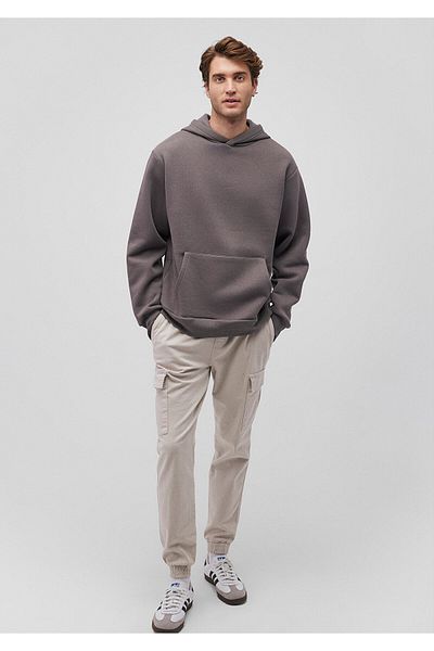 Mavi Hooded Anthracite Basic Sweatshirt 0S10275-70096
