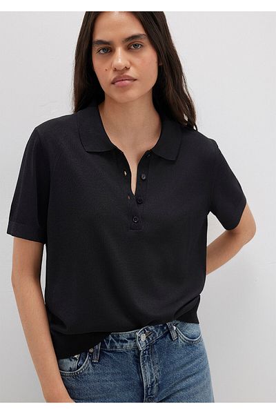 Mavi Πλεκτά Polo 1710493 -900 - Μαύρο