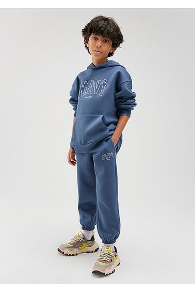 Mavi Pantaloni de trening cu sigla imprimata 6010009 -70871