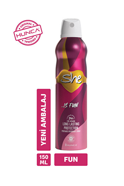 She Fun Kadın Deodorant 150 ml