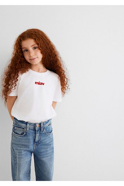 Mavi Tricou pentru copii cu imprimeu Red Meow Regular Fit 66332602