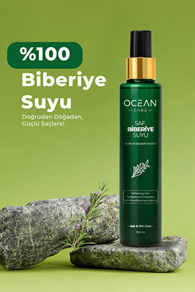 OceanCare Biberiye Suyu Dökülme Karşıtı ve Hızlı Saç Uzatma Etkili Saf Saç To...