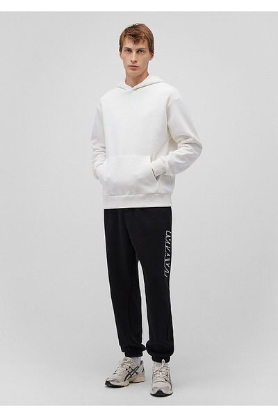 Mavi Logo Printed Black Sweatpants 0010208-900