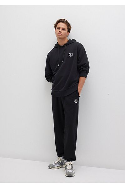Mavi Black Mvjns Logo Printed Sweatpants - 0010175 -900