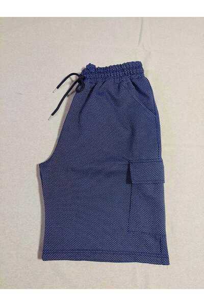 SURMARİ Unisex Casual 2 Thread Cargo Pocket Sports Shorts