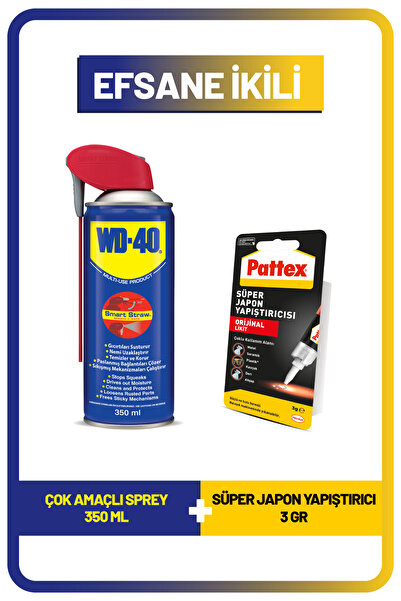 Henkel Wd-40 350 ml Pattex Sk 3 gr Yapıştırıcı Seti | Çok Amaçlı Temizleyici ...