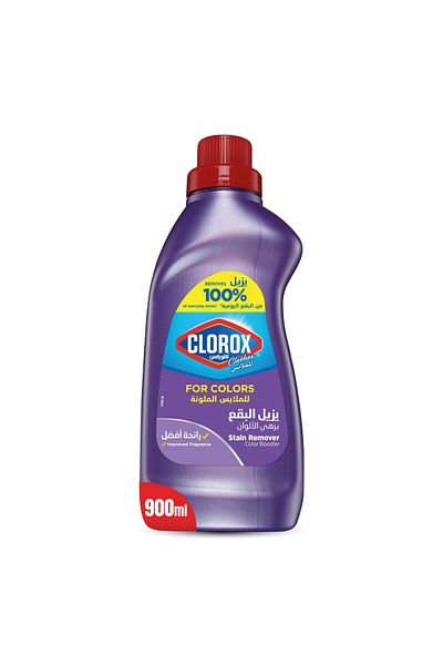 Clorox Liquid Stain Remover & Color Booster For Colored Clothes 900 ml