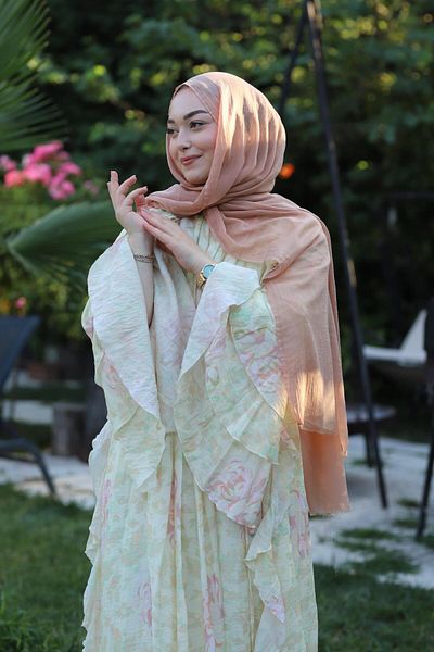Şalland Σειρά Dubai Shawl Nude