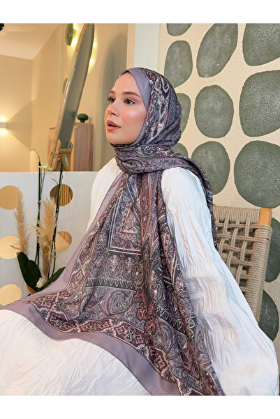 Mira İpek Retro Pattern Cotton Shawl Earth Ps4