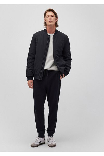 Mavi Textured Black Sweatpants 066025-900