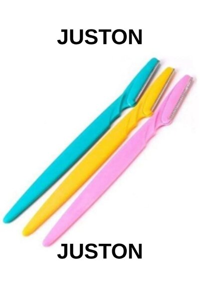 Generic Brand Juston 3-Piece Covered Facial Eyebrow Razor