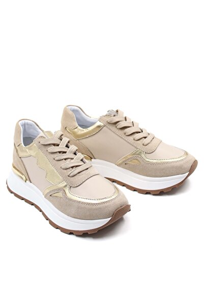 Ayakkabıhane Γυναικεία αθλητικά παπούτσια από γνήσιο δέρμα εσωτερικά και εξωτ...