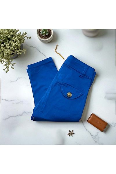 Nanica Kids Side Pocket Gabardine Pants Saks