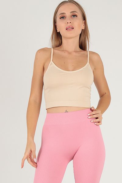 GIGOTTO Seamless Ribbed Bustier