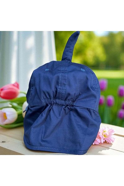 Balgüneş Tekstil 1/3 Years Dangerous Shark Boy's Cap (48-50 cm) Dark Blue