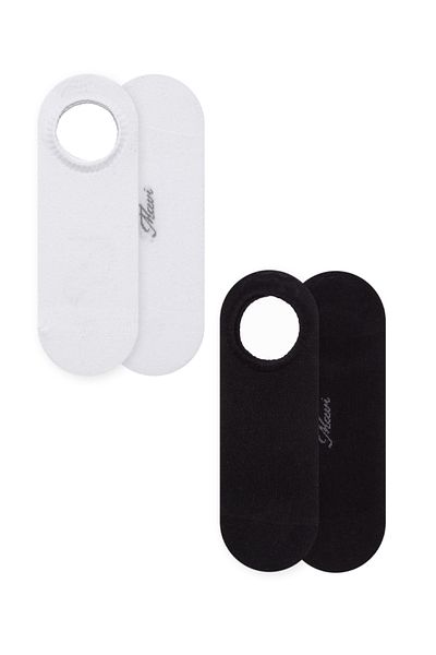 Mavi 2 Pack Black and White Ballerina Socks 197217 -900