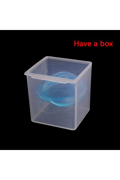 Choice Have a box Blue Anti Snore Tongue Soft Transparent Medical Silicone Sleep Apnea Night Guard Anti Sno