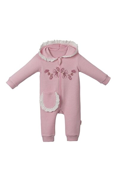 Necix's Çi̇çek Nakişli Kapşonlu Tulum