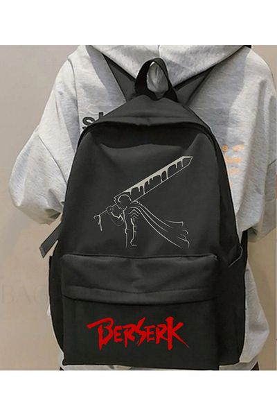 Toum Anime Berserk Printed Unisex School Backpack