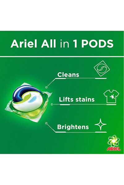 Ariel All in 1 Pods Original Scent Liquid Detergent Capsules 15 pcs