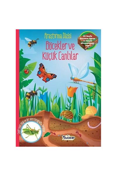 Teleskop Popüler Bilim Research Array Insects and Small Living Creatures Rain Child Commission
