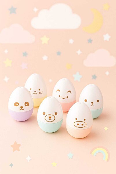 Gereklibunlar 6,lı Çantalı Yumurta Fosforlu Kalem