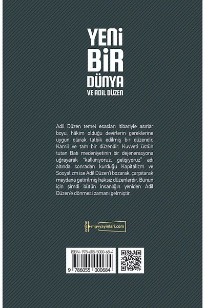 Mgv Yayınları عالم جديد ونظام عادل
