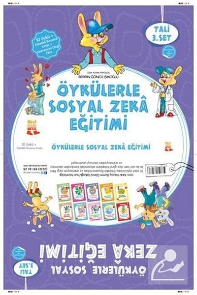 Nesil Çocuk Yayınları Social Intelligence Training with Stories (10 Books Suit) - Tali 3. Set
